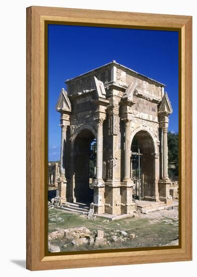 Severan Arch, Leptis Magna, Libya, C203 Ad-Vivienne Sharp-Framed Premier Image Canvas