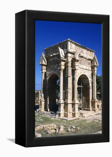 Severan Arch, Leptis Magna, Libya, C203 Ad-Vivienne Sharp-Framed Premier Image Canvas