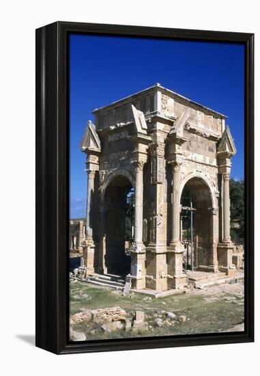 Severan Arch, Leptis Magna, Libya, C203 Ad-Vivienne Sharp-Framed Premier Image Canvas