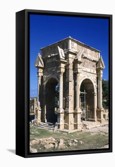 Severan Arch, Leptis Magna, Libya, C203 Ad-Vivienne Sharp-Framed Premier Image Canvas