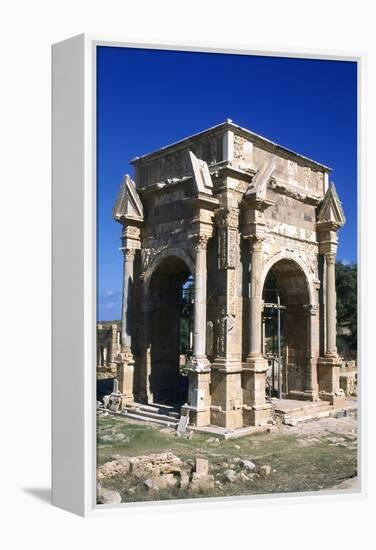 Severan Arch, Leptis Magna, Libya, C203 Ad-Vivienne Sharp-Framed Premier Image Canvas