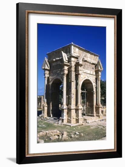 Severan Arch, Leptis Magna, Libya, C203 Ad-Vivienne Sharp-Framed Photographic Print