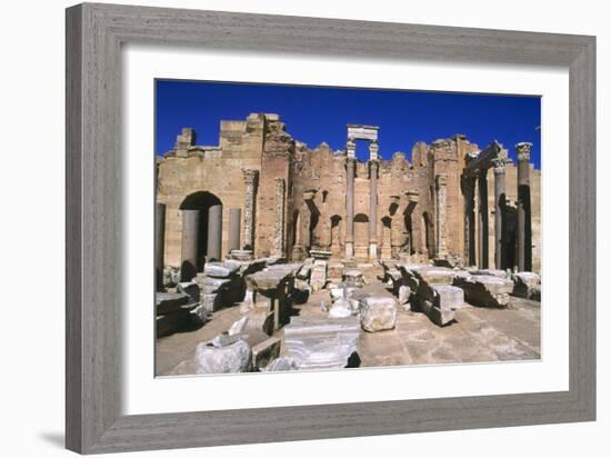 Severan Basilica, Leptis Magna, Libya, 216 Ad-Vivienne Sharp-Framed Photographic Print