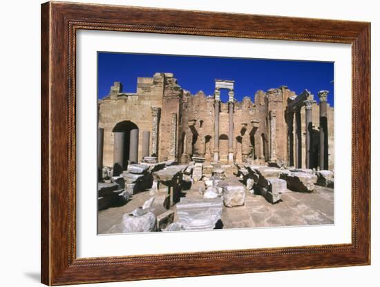 Severan Basilica, Leptis Magna, Libya, 216 Ad-Vivienne Sharp-Framed Photographic Print