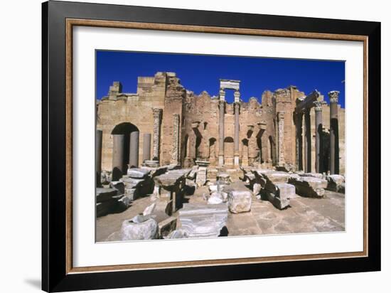 Severan Basilica, Leptis Magna, Libya, 216 Ad-Vivienne Sharp-Framed Photographic Print