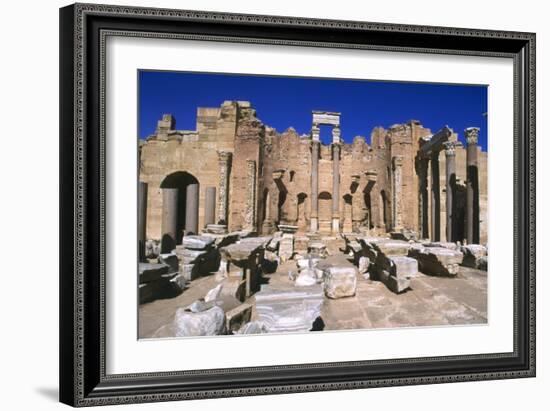 Severan Basilica, Leptis Magna, Libya, 216 Ad-Vivienne Sharp-Framed Photographic Print