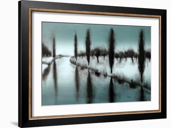 Severn Nocturne-Paul Powis-Framed Giclee Print