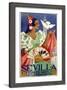 Sevilla 1922-null-Framed Giclee Print