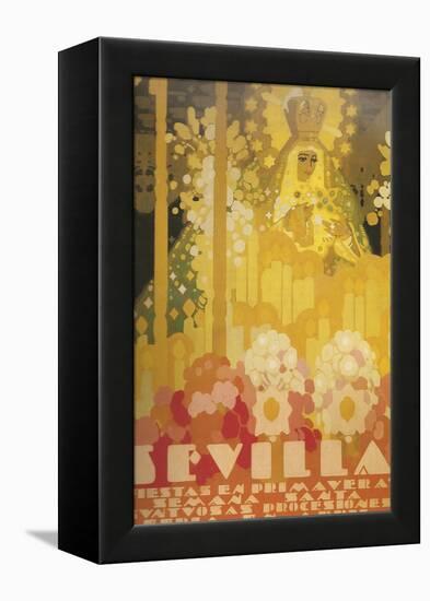 Sevilla Amarillo-null-Framed Premier Image Canvas