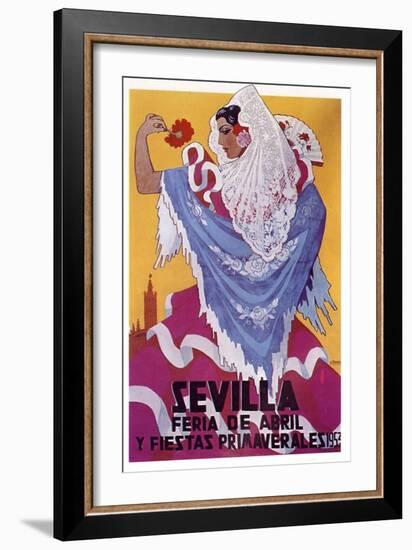 Sevilla April-null-Framed Giclee Print