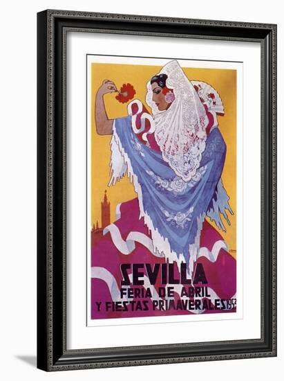 Sevilla April-null-Framed Giclee Print