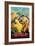 Sevilla Centenario de la Feria de Abril-Newell Convers Wyeth-Framed Art Print