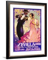 Sevilla-Juan Dapena Parilla-Framed Giclee Print