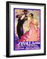 Sevilla-Juan Dapena Parilla-Framed Giclee Print