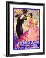 Sevilla-Juan Dapena Parilla-Framed Giclee Print