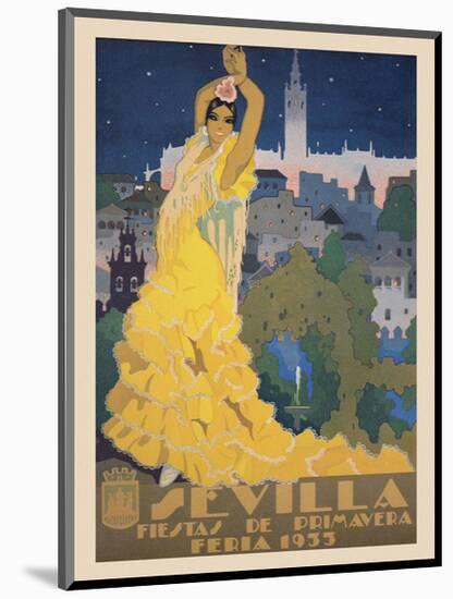 Sevilla-Vintage Posters-Mounted Giclee Print