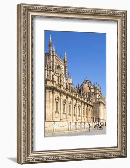 Seville Cathedral of Saint Mary of the See, Calle Fray Ceferino Gonzalez, Seville, Spain-Neale Clark-Framed Photographic Print