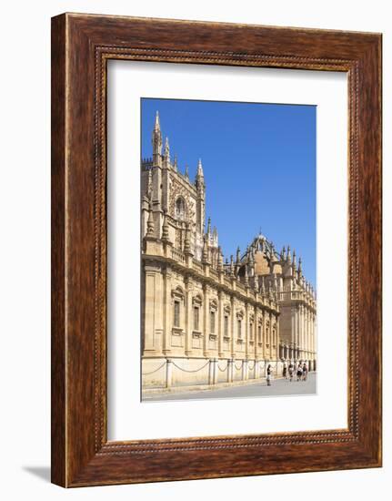 Seville Cathedral of Saint Mary of the See, Calle Fray Ceferino Gonzalez, Seville, Spain-Neale Clark-Framed Photographic Print