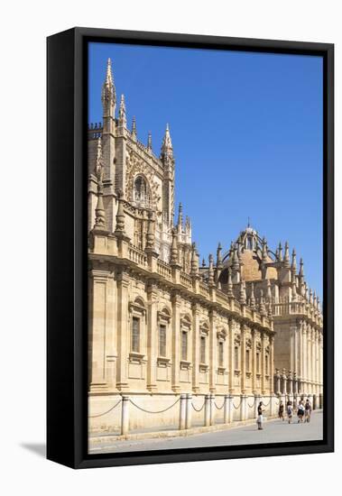 Seville Cathedral of Saint Mary of the See, Calle Fray Ceferino Gonzalez, Seville, Spain-Neale Clark-Framed Premier Image Canvas