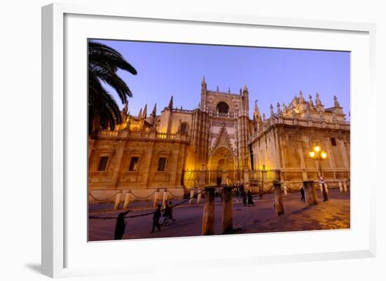 Seville Cathedral, Seville, Andalucia, Spain-Carlo Morucchio-Framed Photographic Print