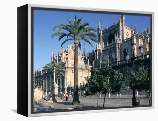 Seville Cathedral, Spain-Peter Thompson-Framed Premier Image Canvas