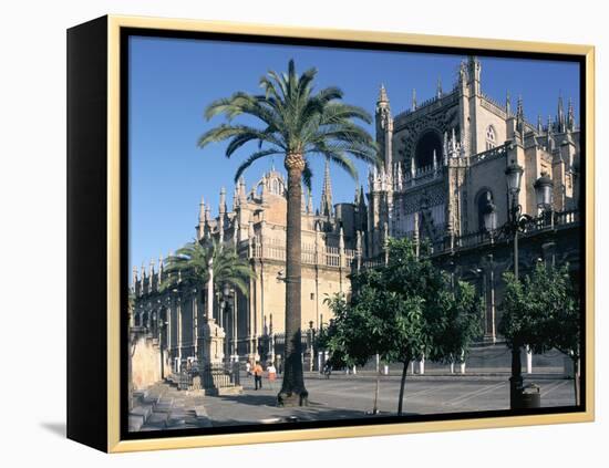 Seville Cathedral, Spain-Peter Thompson-Framed Premier Image Canvas