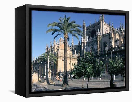 Seville Cathedral, Spain-Peter Thompson-Framed Premier Image Canvas