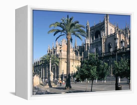 Seville Cathedral, Spain-Peter Thompson-Framed Premier Image Canvas