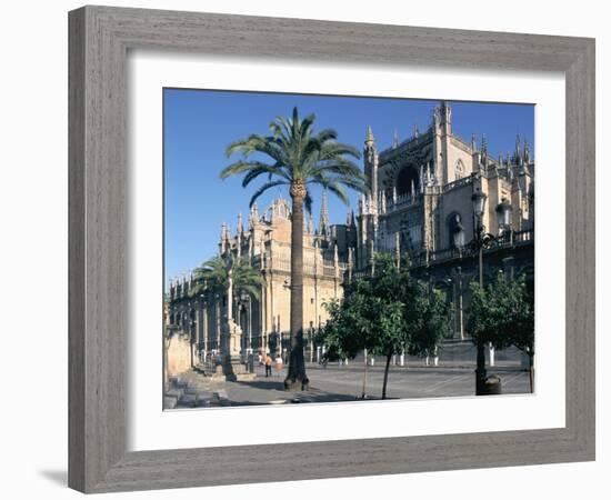 Seville Cathedral, Spain-Peter Thompson-Framed Photographic Print