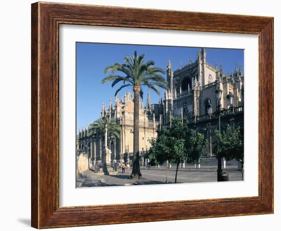 Seville Cathedral, Spain-Peter Thompson-Framed Photographic Print