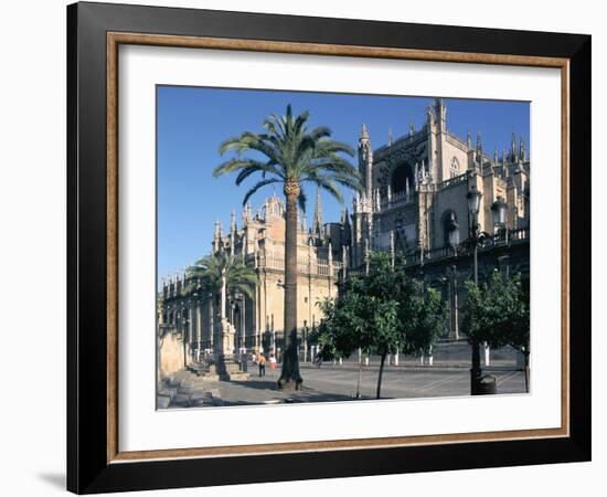 Seville Cathedral, Spain-Peter Thompson-Framed Photographic Print