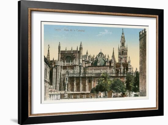 Seville Cathedral, Spain-null-Framed Art Print