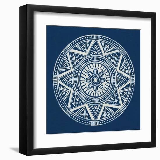 Seville I Dark Blue FB-Kathrine Lovell-Framed Art Print