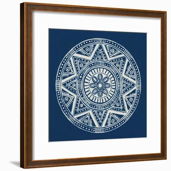 Seville I Dark Blue FB-Kathrine Lovell-Framed Art Print