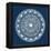 Seville III Dark Blue FB-Kathrine Lovell-Framed Stretched Canvas