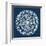 Seville III Dark Blue FB-Kathrine Lovell-Framed Art Print
