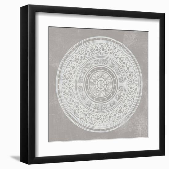 Seville IV FB Greige-Kathrine Lovell-Framed Art Print