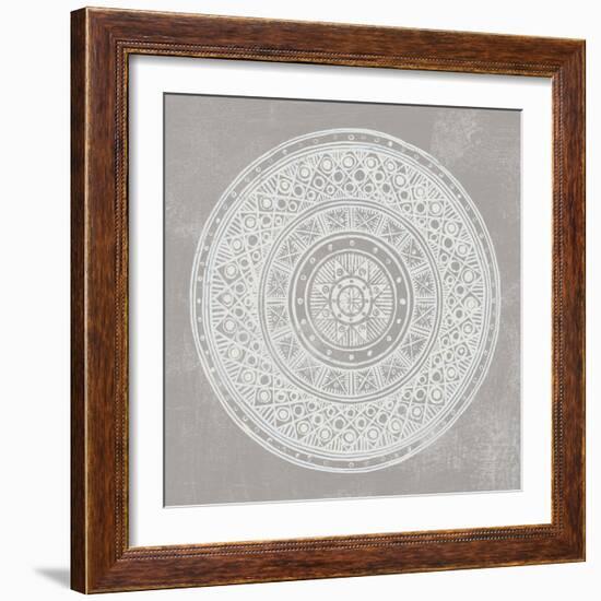 Seville IV FB Greige-Kathrine Lovell-Framed Art Print