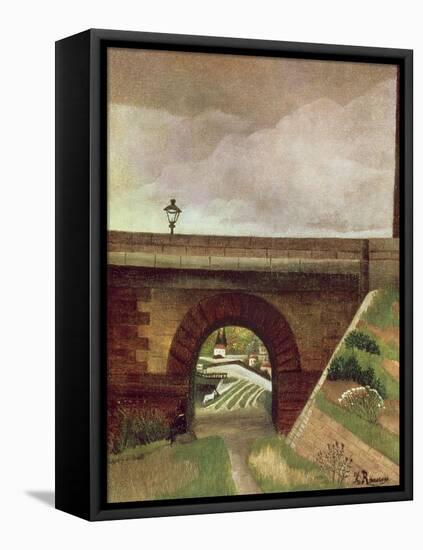 Sevres Bridge-Henri Rousseau-Framed Premier Image Canvas