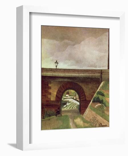 Sevres Bridge-Henri Rousseau-Framed Giclee Print