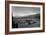 Seward, Alaska - Panoramic View of Town and Harbor-Lantern Press-Framed Art Print
