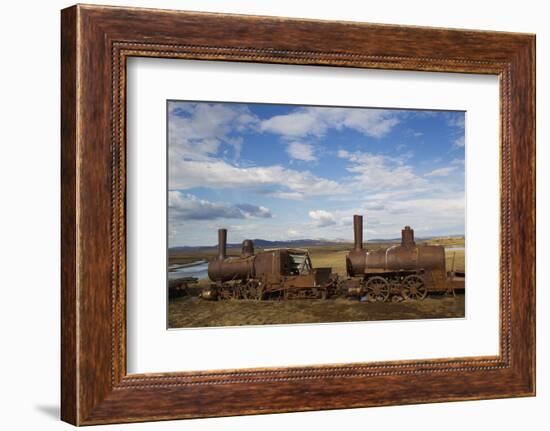 Seward Peninsula, Alaska, Train to Nowhere-Ken Archer-Framed Photographic Print