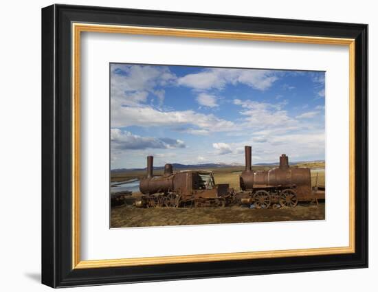 Seward Peninsula, Alaska, Train to Nowhere-Ken Archer-Framed Photographic Print