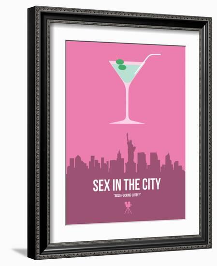 Sex and the City-David Brodsky-Framed Art Print