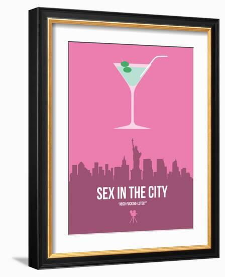 Sex and the City-David Brodsky-Framed Art Print