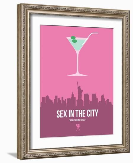 Sex and the City-David Brodsky-Framed Art Print