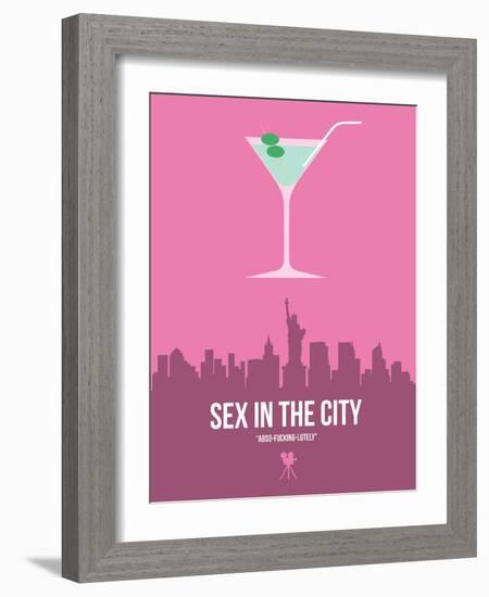 Sex and the City-David Brodsky-Framed Art Print