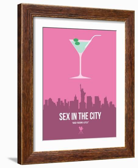 Sex and the City-David Brodsky-Framed Art Print