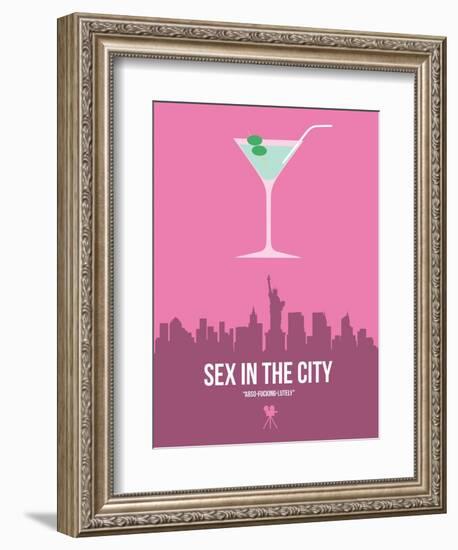 Sex and the City-David Brodsky-Framed Art Print