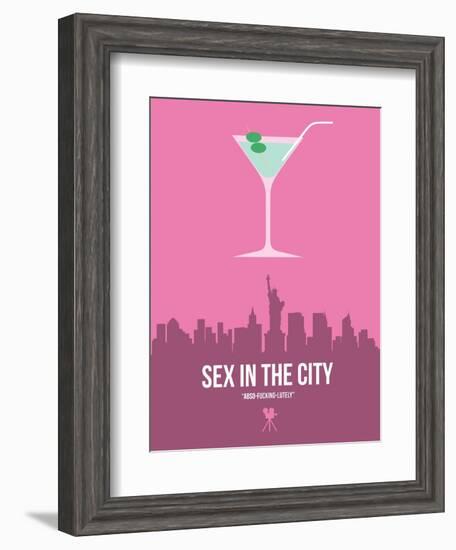 Sex and the City-David Brodsky-Framed Art Print